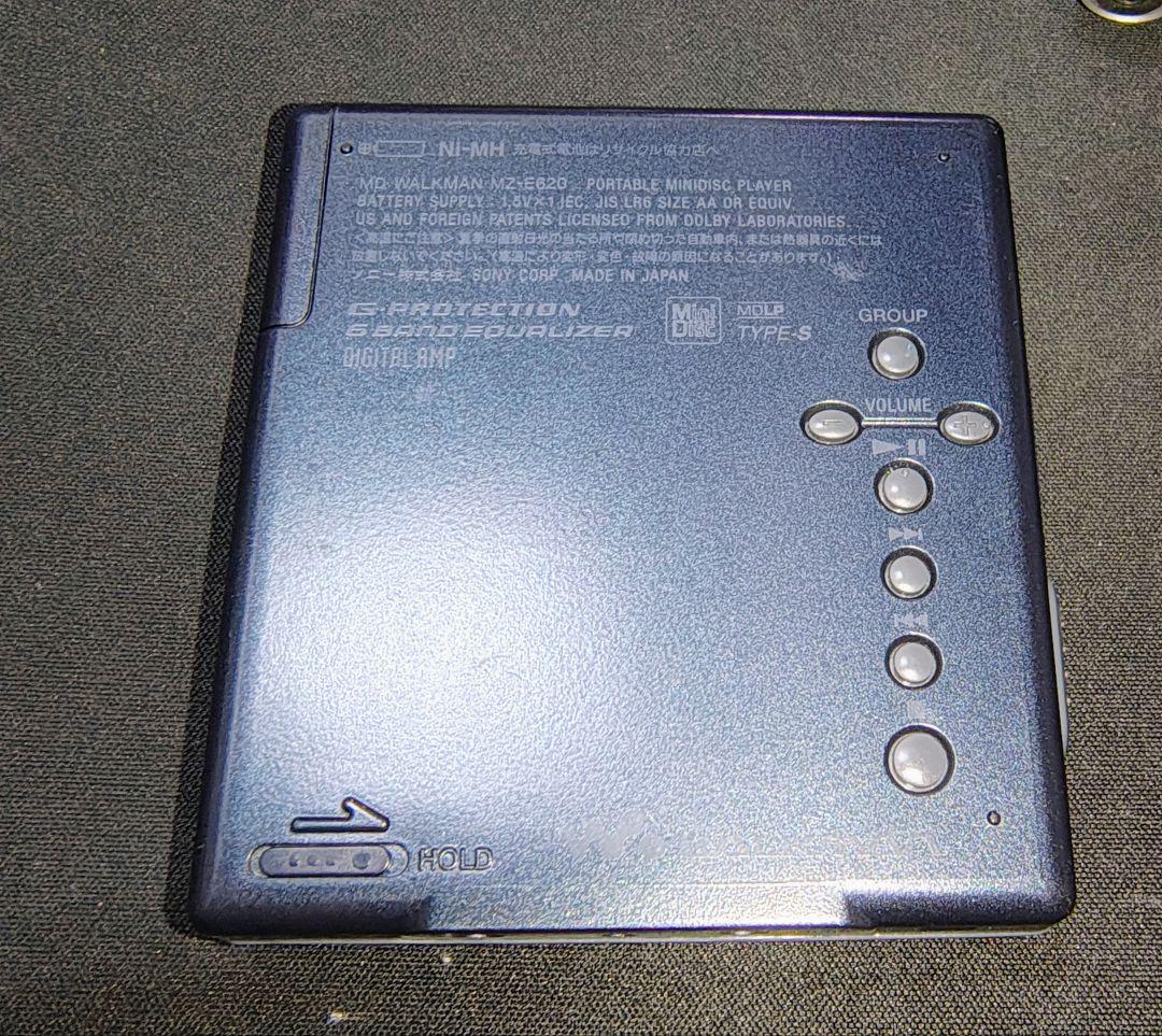 Sony MDウォークマン MZ-E620