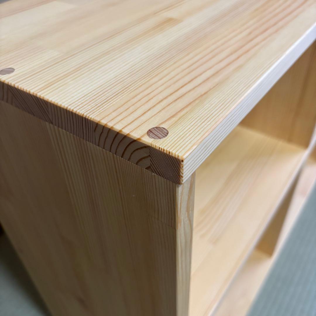 ハンドメイド　格子型　オープンシェルフ　オーダー受け付けます