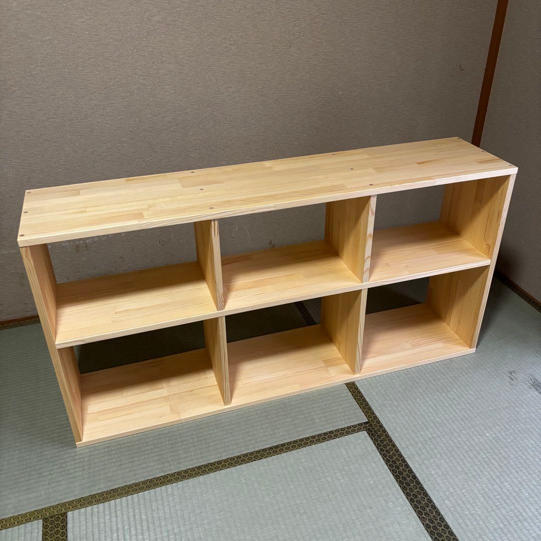 ハンドメイド　格子型　オープンシェルフ　オーダー受け付けます