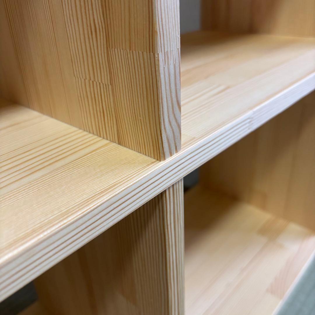 ハンドメイド　格子型　オープンシェルフ　オーダー受け付けます