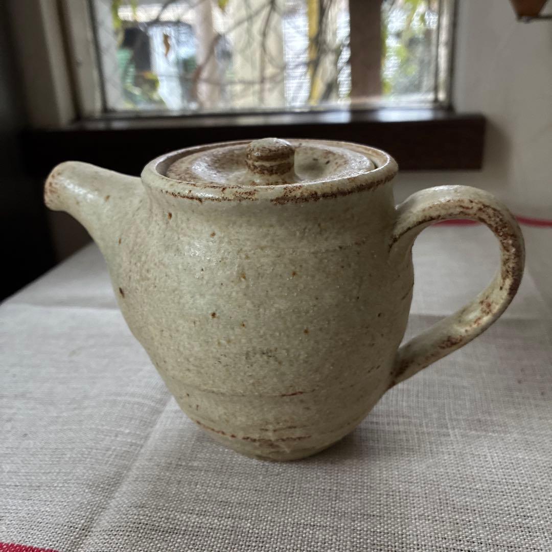 益子焼・佐藤敬さん⭐︎黄粉引ポット