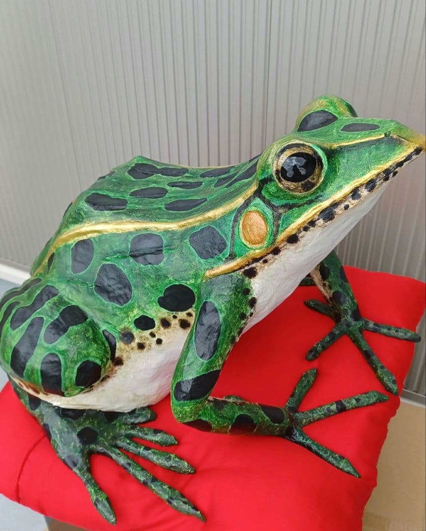 ４月のカエル君　福ダルマガエル