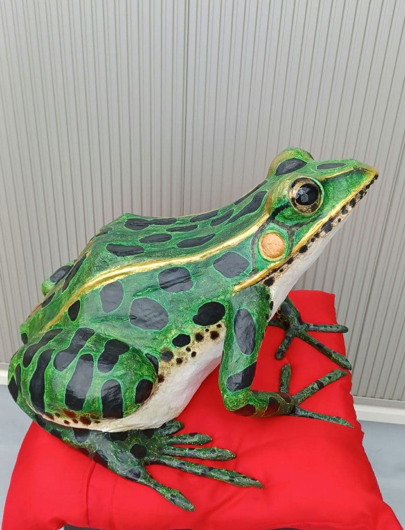 ４月のカエル君　福ダルマガエル