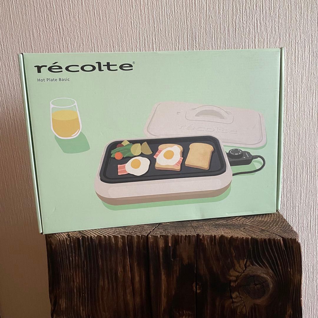 récolte ホットプレート ベーシック　レコルト　たこ焼きプレート