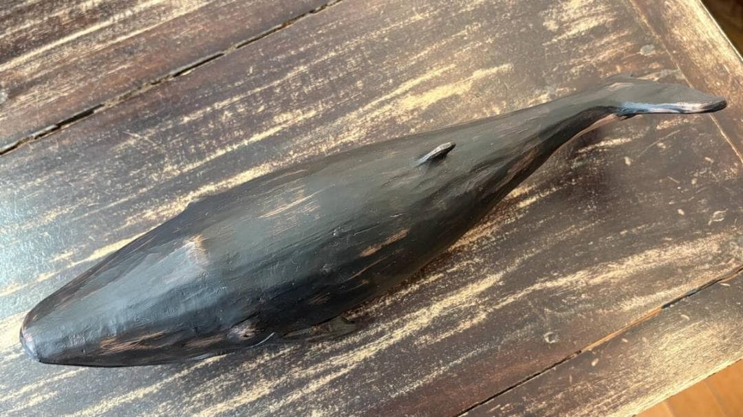 ★シロナガスクジラのオーナメント★リアル　迫力　ホエール