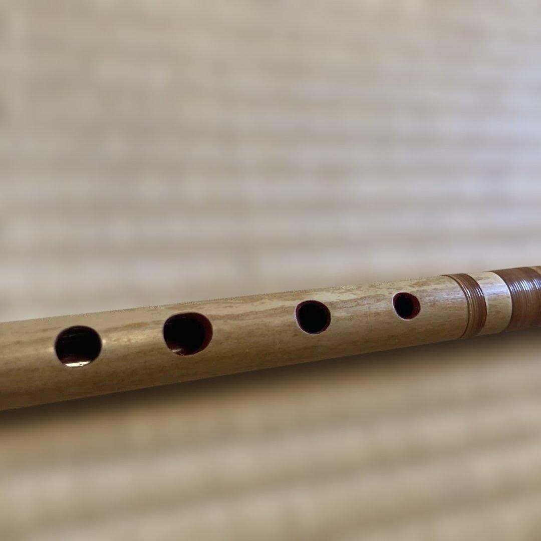 篠笛　三本調子　唄用　七穴　横笛　笹笛　和楽器②