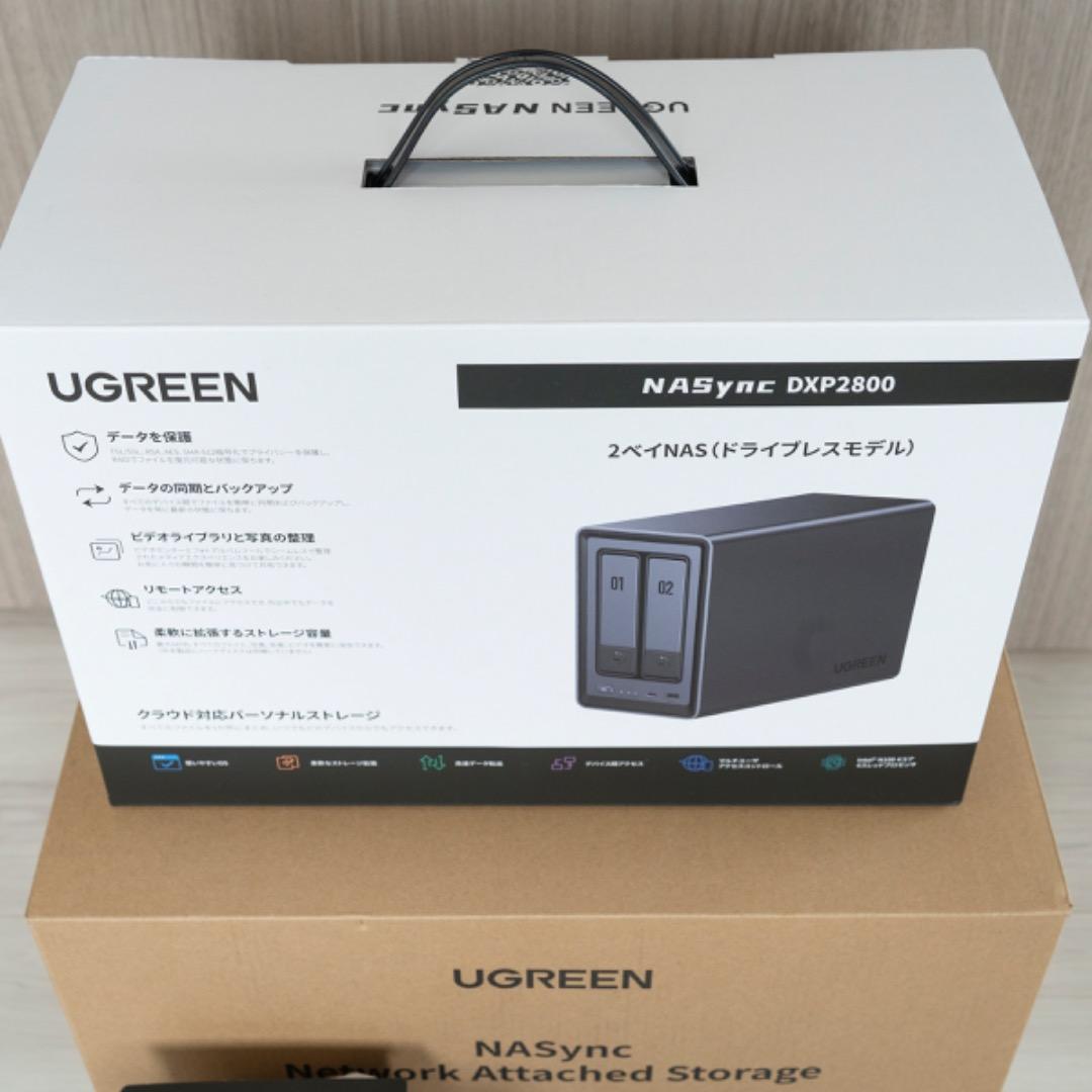 週末価格　UGREEN NASync DXP2800