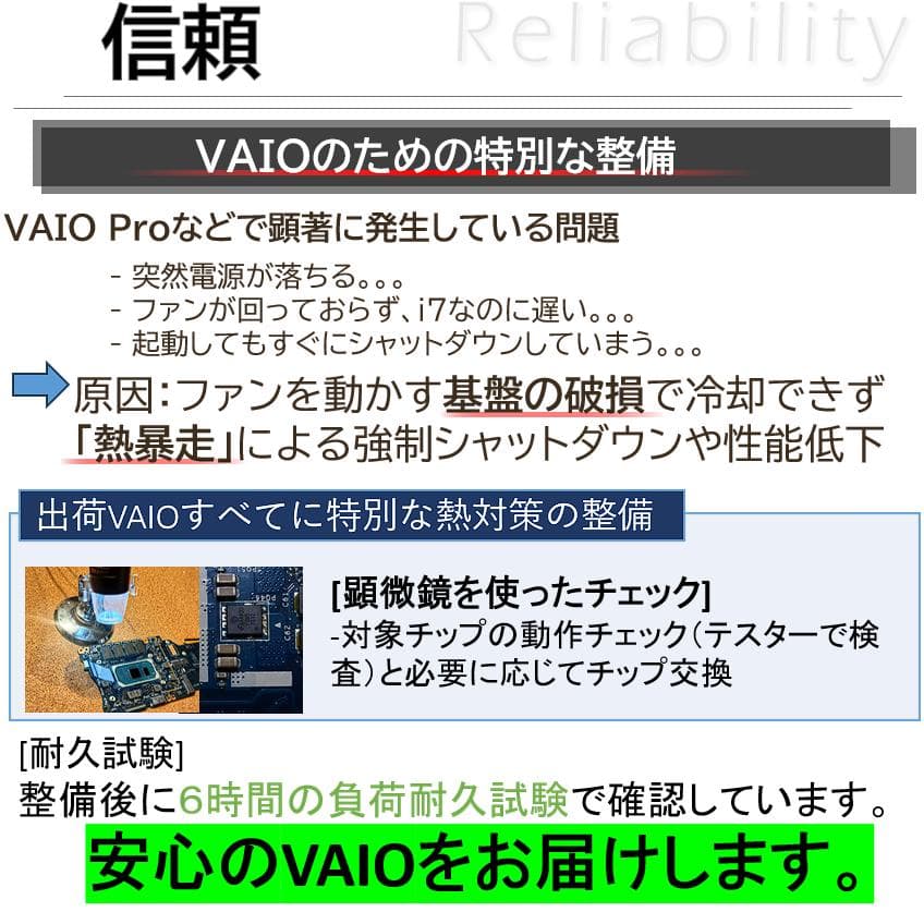 【熱問題対策整備】バッテリー6時間以上VAIO Pro VJPG13オフィス付き