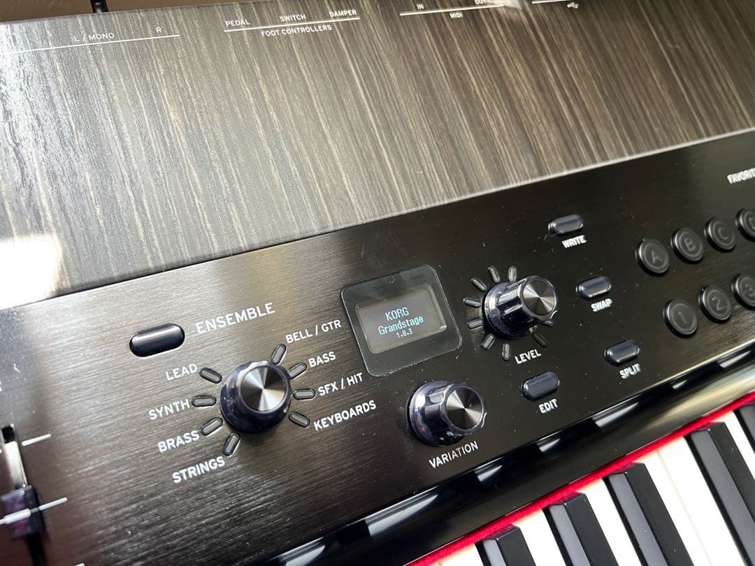 【完動美品】KORG GS1-88 Grandstage 黒木目調がカッコいい！