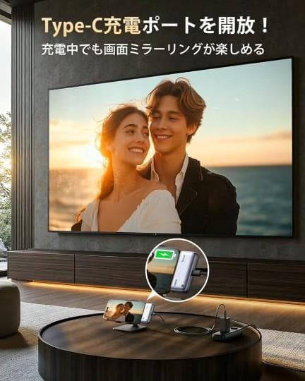 【定価11590円】llano(エルラノ)ワイヤレスHDMI 無線送受信機セット