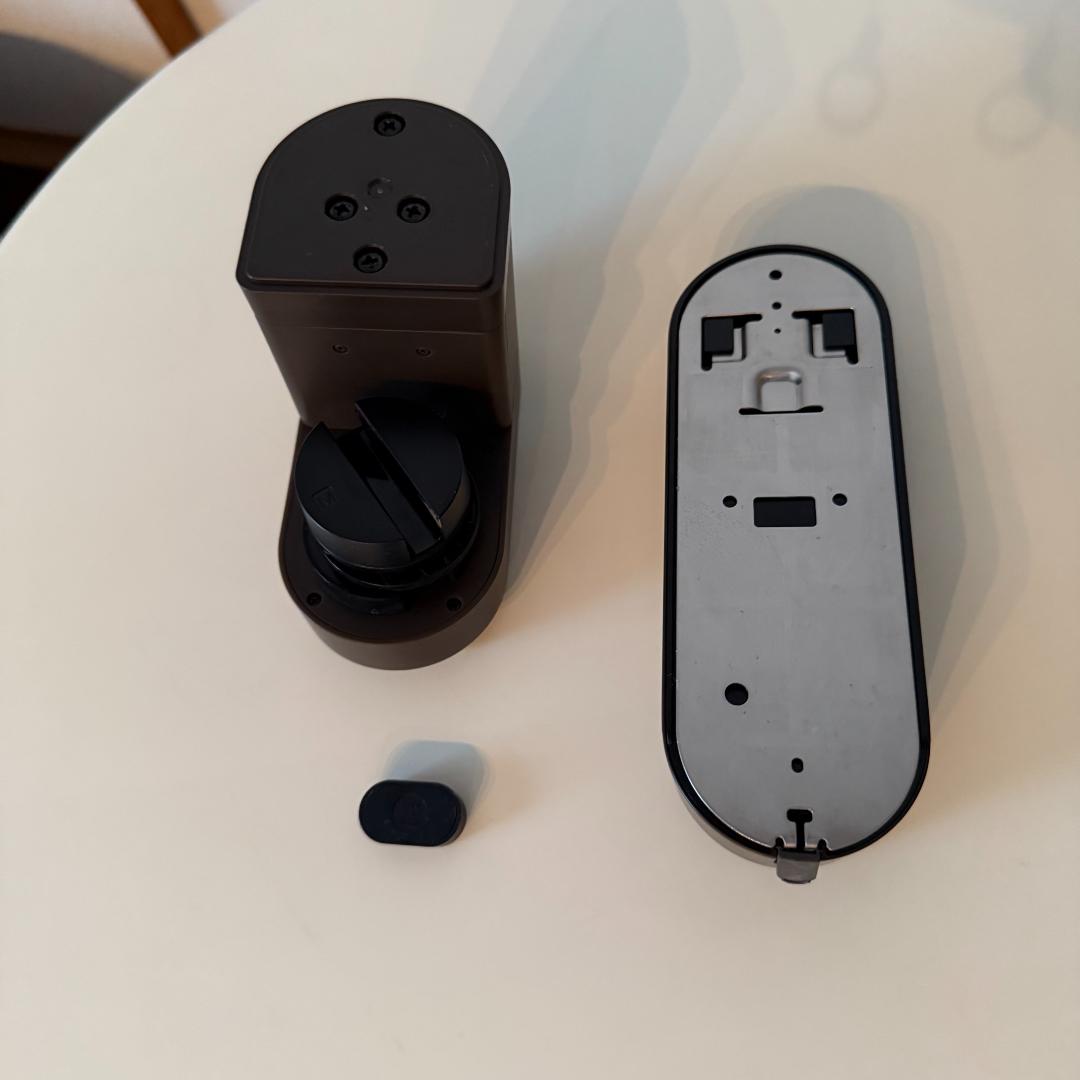 【中古】Qrio Lock & Qrio Pad ブラウン スマートロックセット