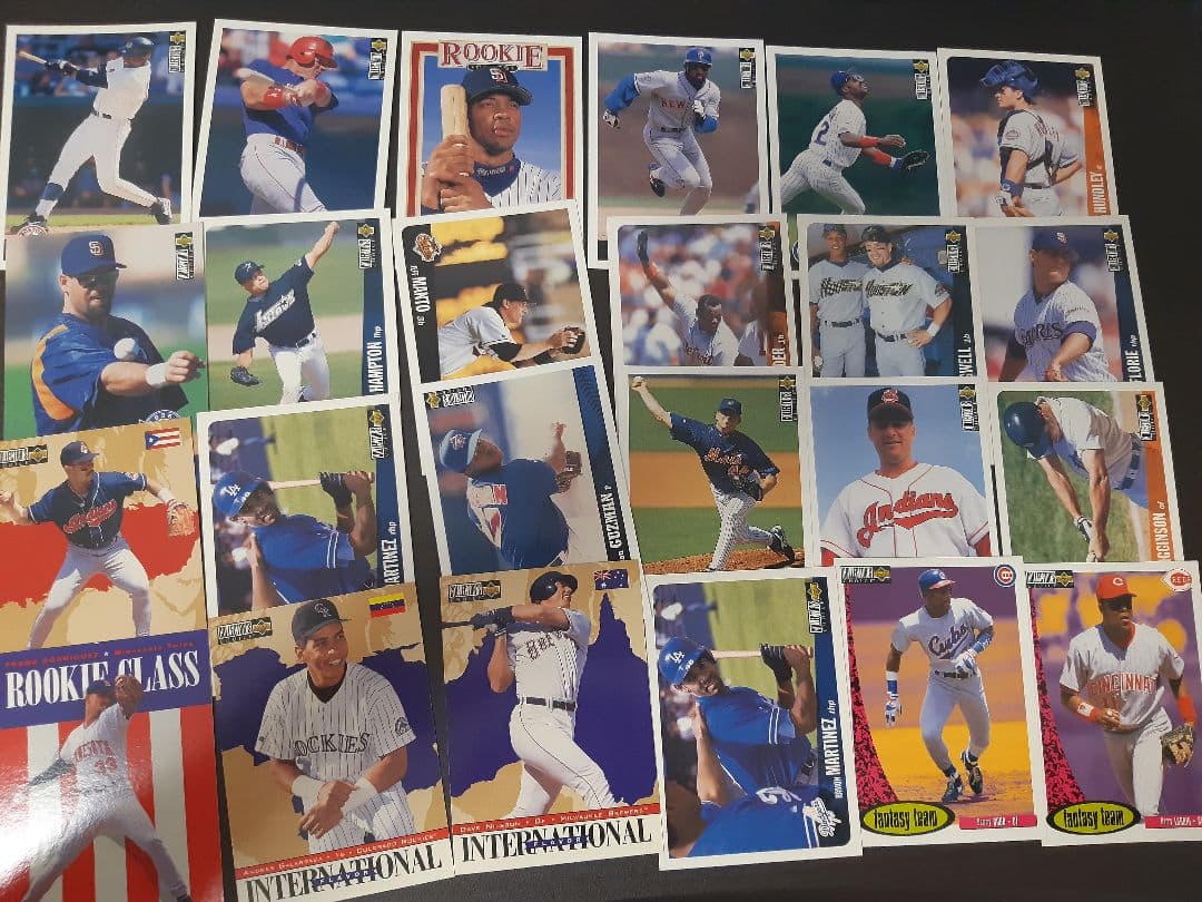 メジャーリーグカード(ドジャース野茂、長谷川含む)