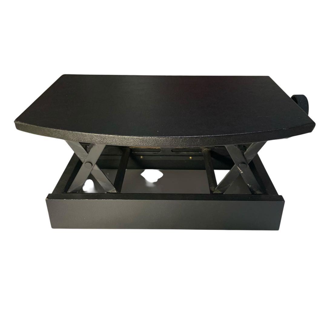 ピアノ　補助台　足置き台　 無段階高低式