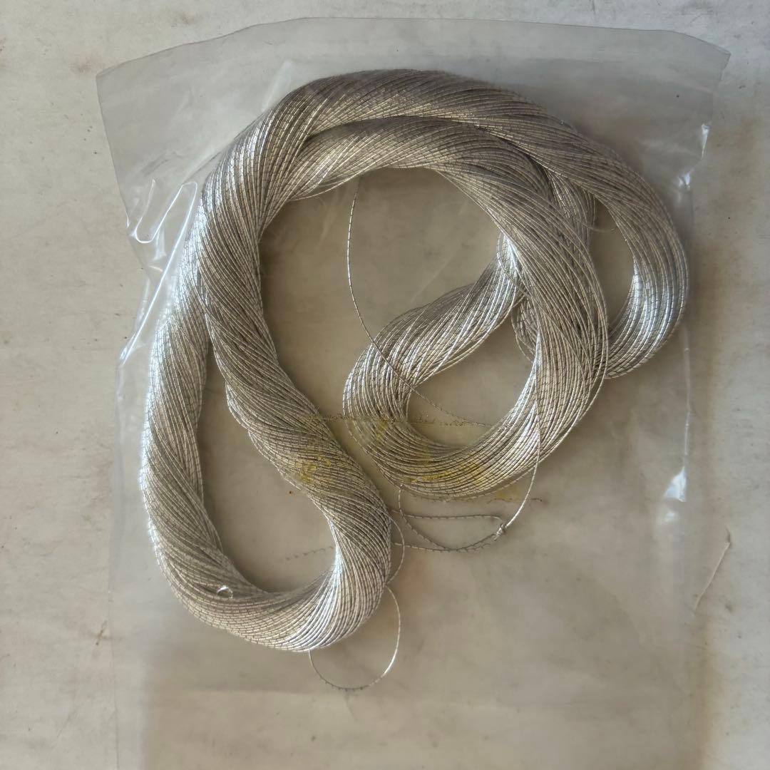 日本刺繍　金糸・銀糸・駒36個セット売り