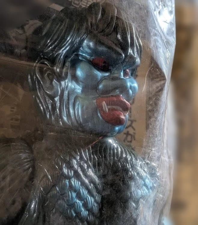 サンダ＆ガイラ（マルサン）電撃怪獣大作戦 ソフビフィギュア未開封２体セット