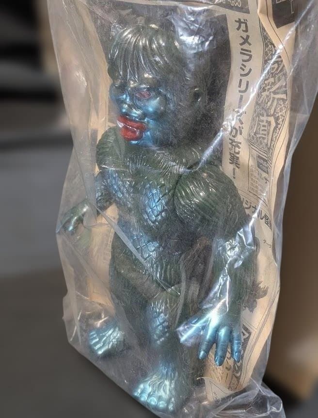 サンダ＆ガイラ（マルサン）電撃怪獣大作戦 ソフビフィギュア未開封２体セット