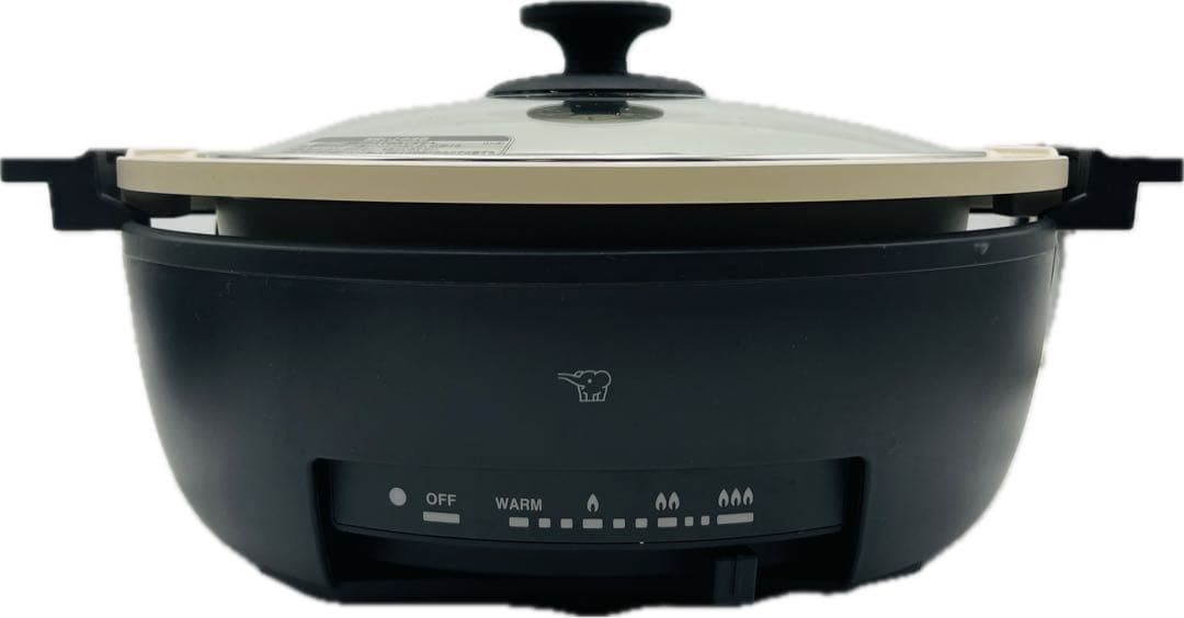 【動作品】象印 EP-FS30-BA グリル鍋 たこ焼きプレート付き
