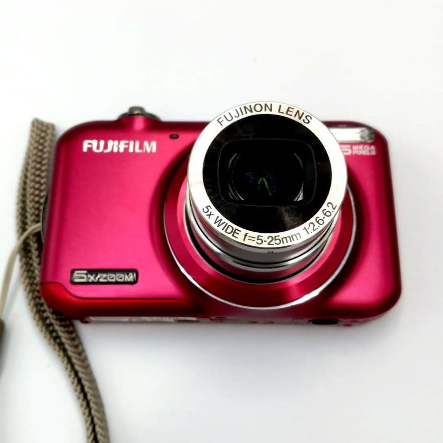 FUJIFILM Finepix JX400 デジタルカメラ レッド
