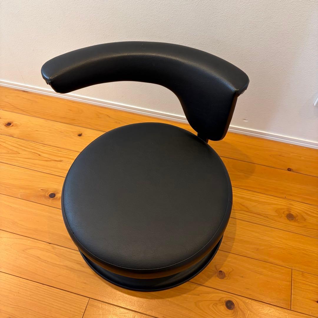 プロシード 座椅子 回転式チェア イス 360° 座いす ブラック