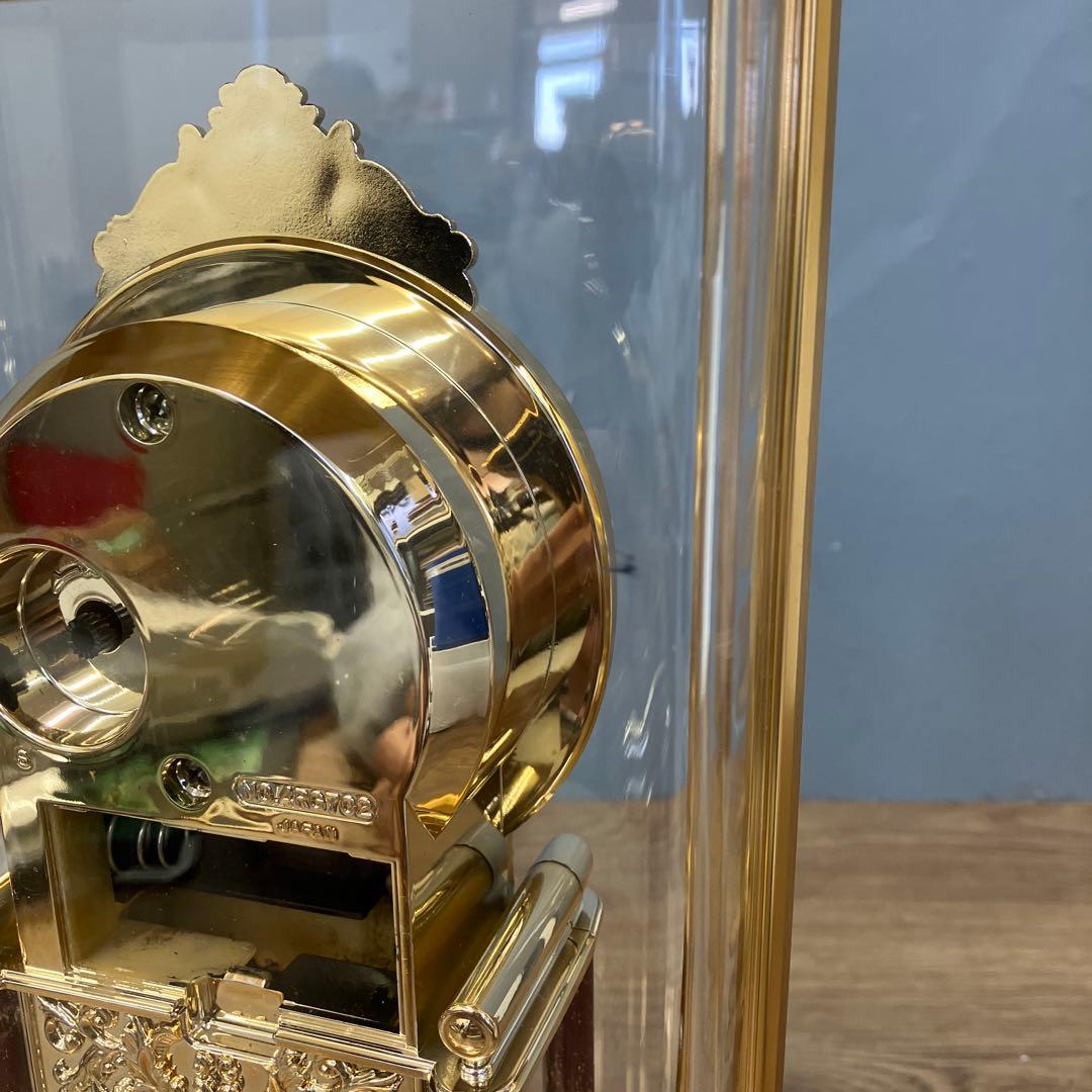 E-2 ジャンク品 CITIZEN シチズン 置時計 回転振り子 クオーツ