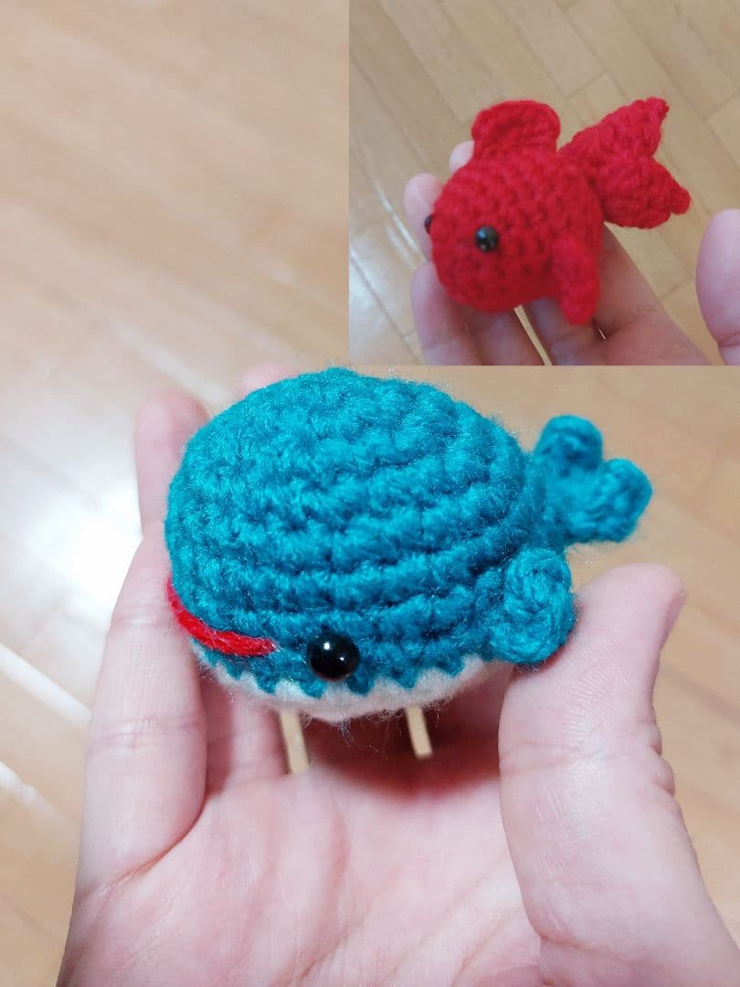 うさぎ　あみぐるみ　干支・その他（てるてる坊主、タコ）