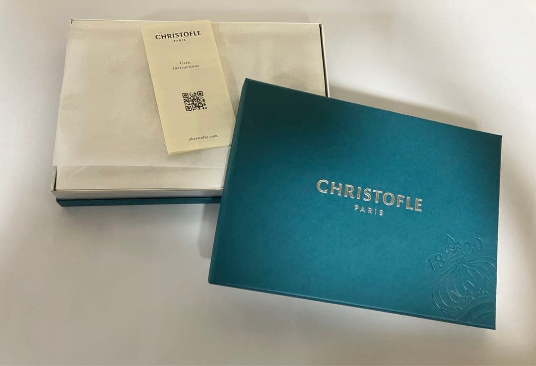 【新品未使用】 クリストフル　Christofle　アイス用スプーン　5本セット