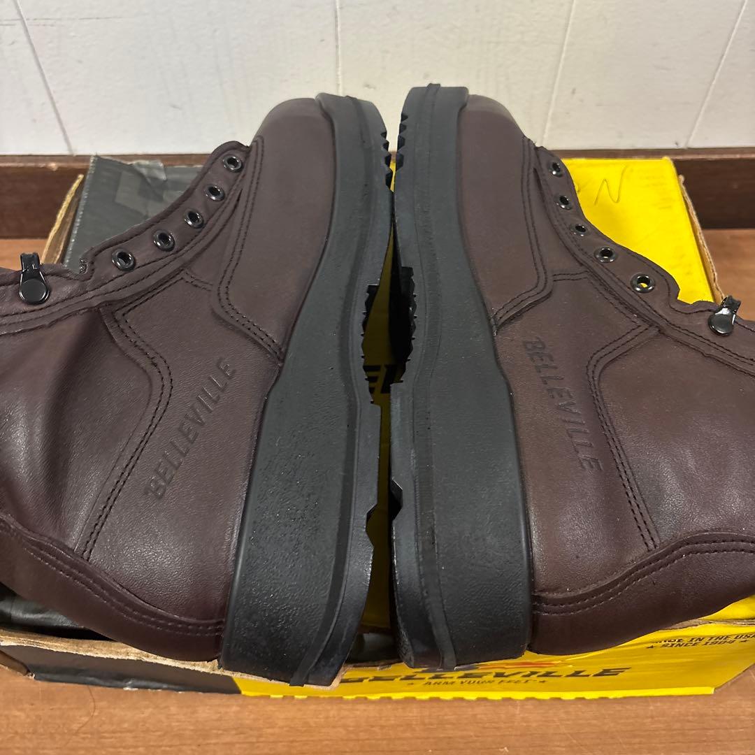 未使用品　米軍　BELLEVILLE ミリタリーブーツ　ブラウン　28cm
