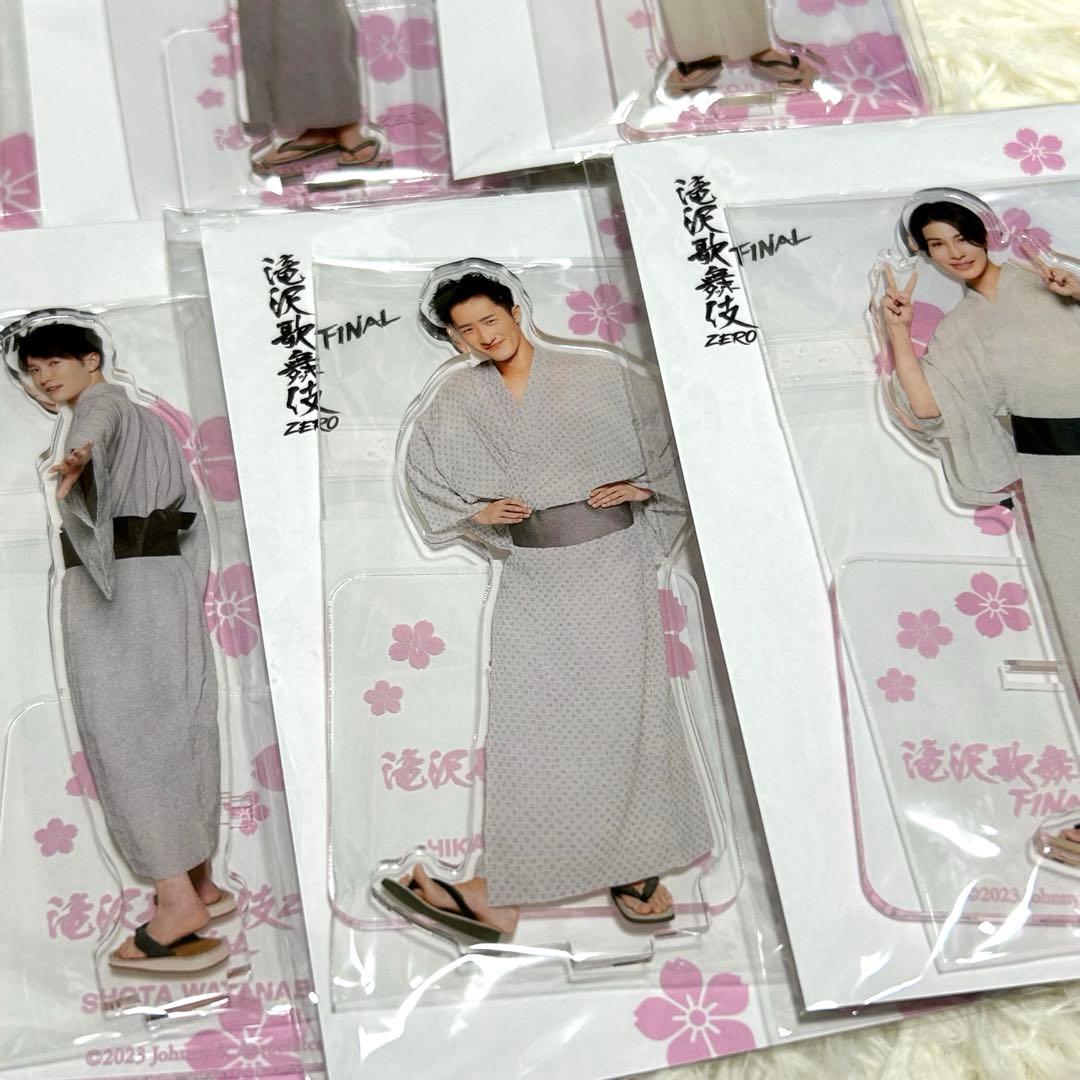 新品未開封　スノーマン滝沢歌舞伎 9人全員アクリルスタンド　コンプリートセット