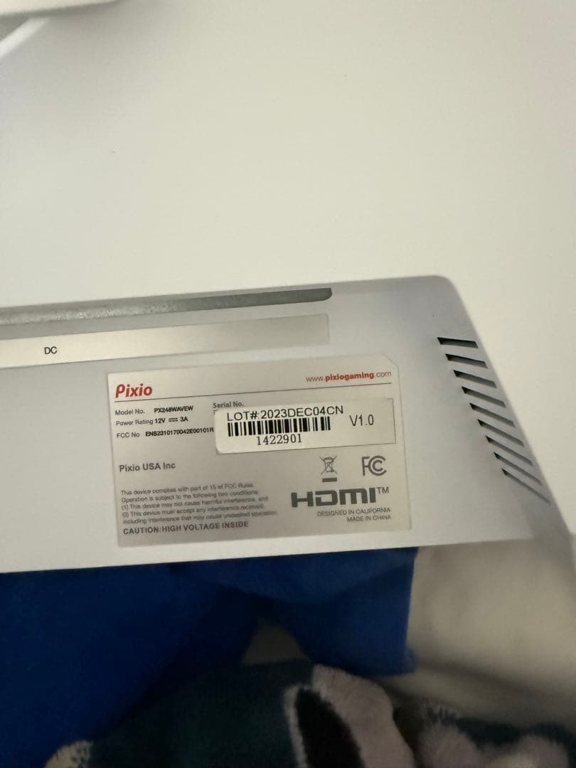 Pixio PX249W ディスプレイ 本体