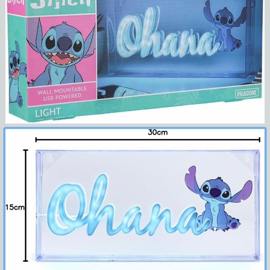 Disney Stitch スティッチ　ネオンライト（新品未使用未開封品）