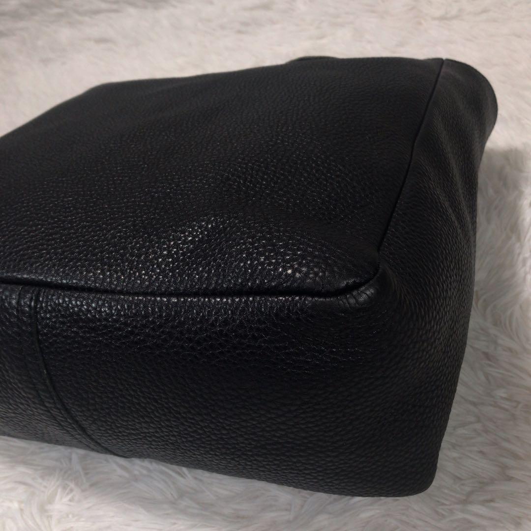 YOUNG ＆ OLSEN ヤングアンドオルセン レザー トートバッグ　シボ革