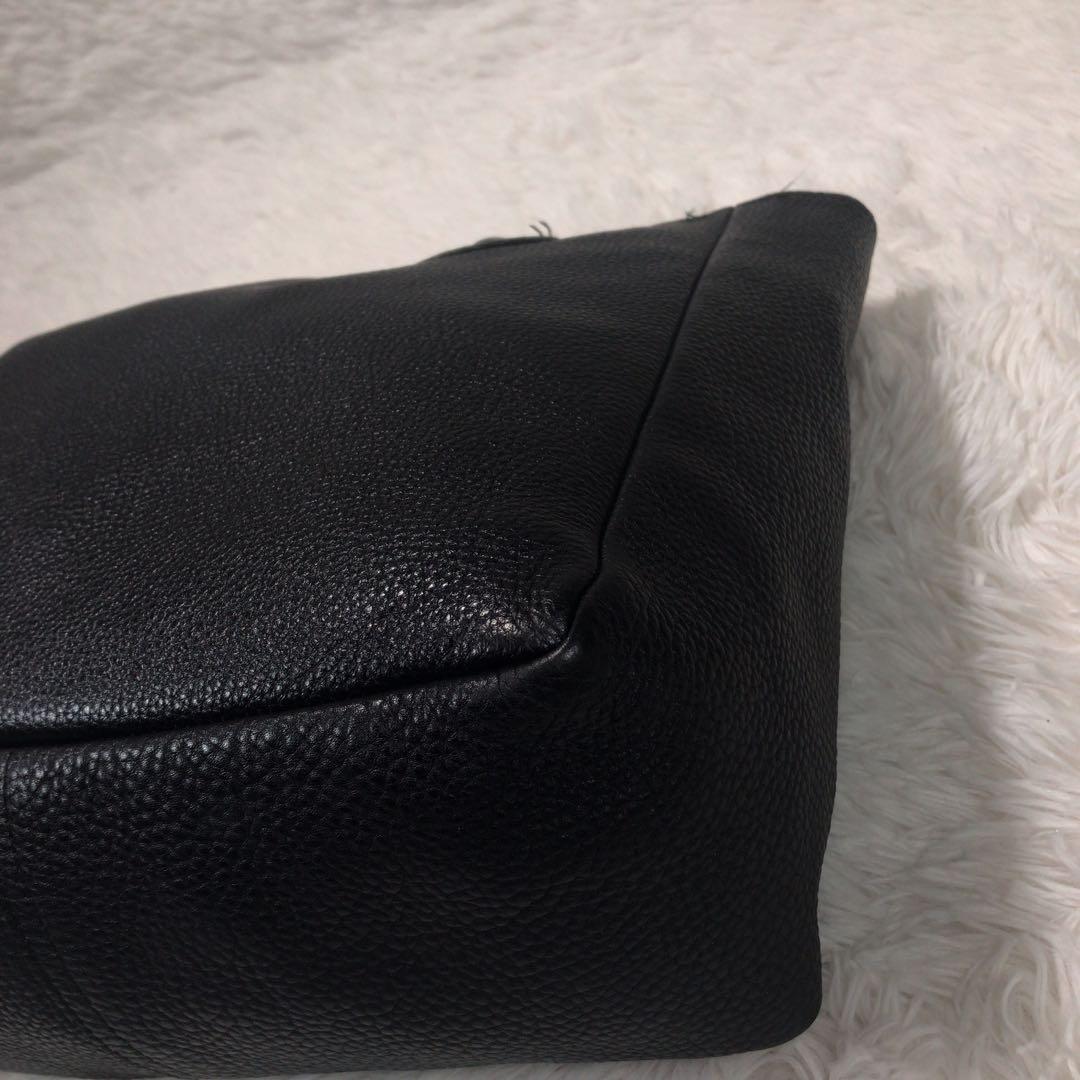 YOUNG ＆ OLSEN ヤングアンドオルセン レザー トートバッグ　シボ革