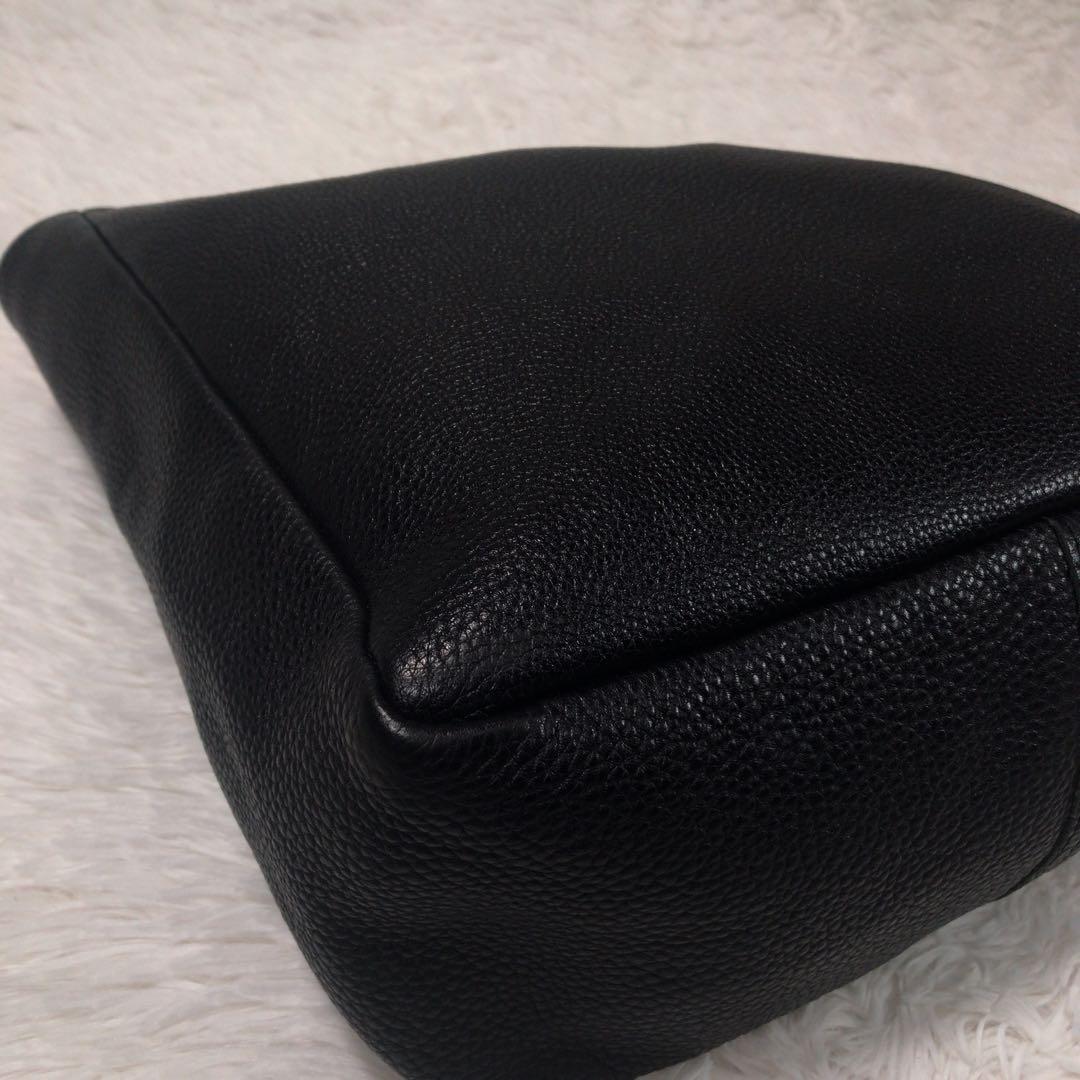 YOUNG ＆ OLSEN ヤングアンドオルセン レザー トートバッグ　シボ革