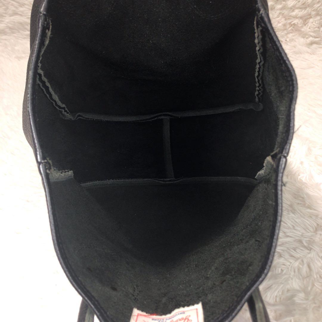 YOUNG ＆ OLSEN ヤングアンドオルセン レザー トートバッグ　シボ革