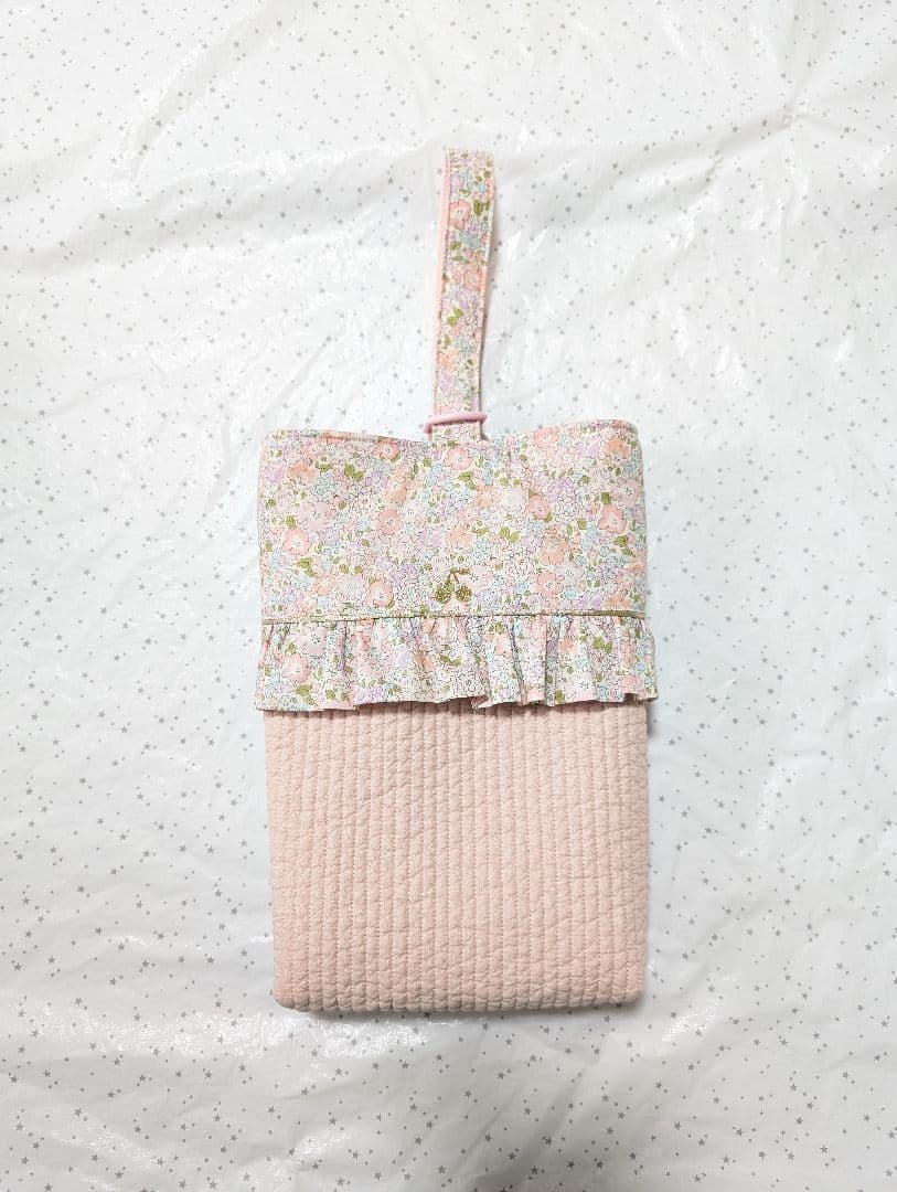 リバティ　レッスンバッグ　上履き入れ　ミシェル×ヌビ　ハンドメイド