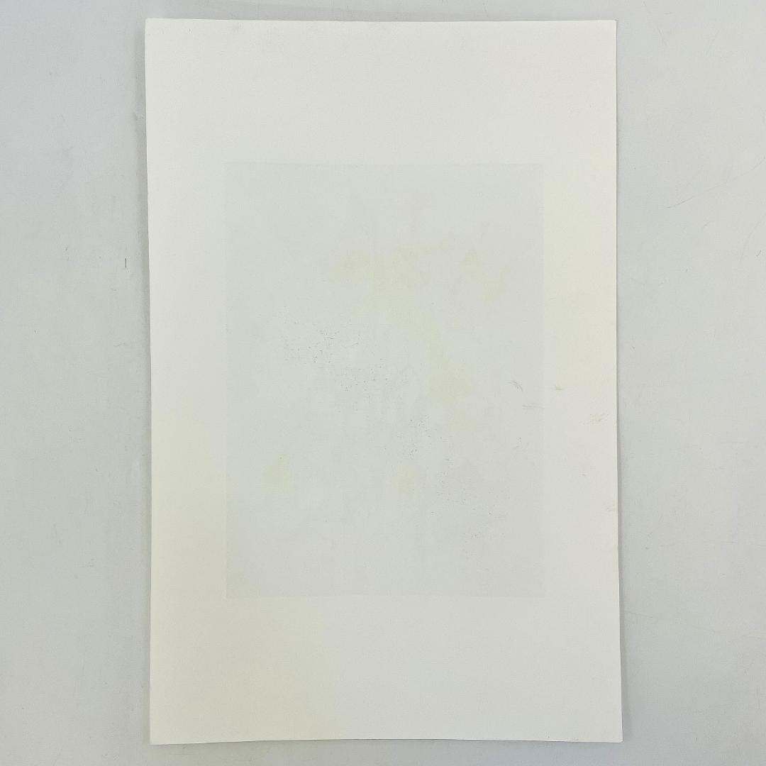 真作保証 渡会純价『4月のぬさまい橋』銅版画 直筆サイン 希少作 R8SC78