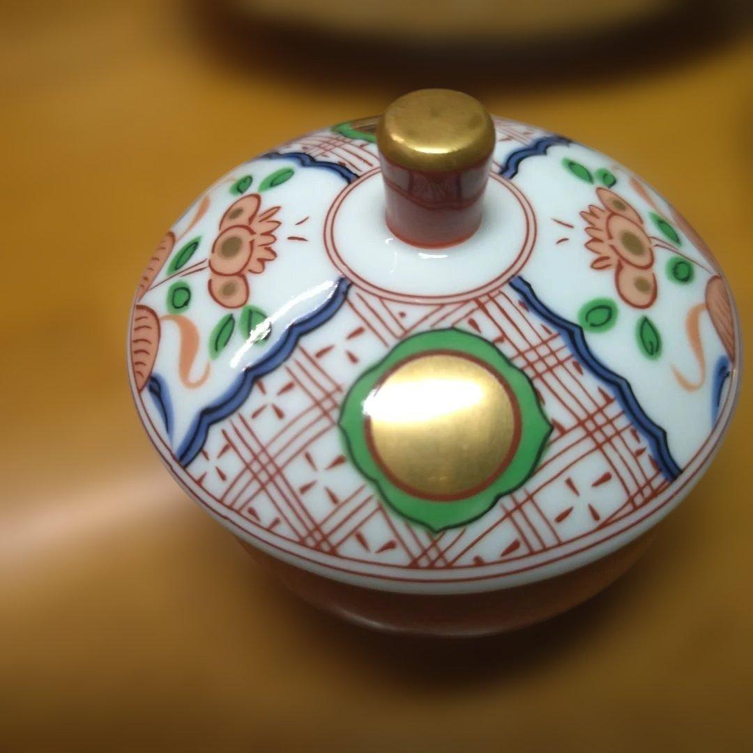 【未使用・再値下】有田焼 窯元賞美堂本店「其泉窯」鮑型盛皿（小型）2枚+オマケ