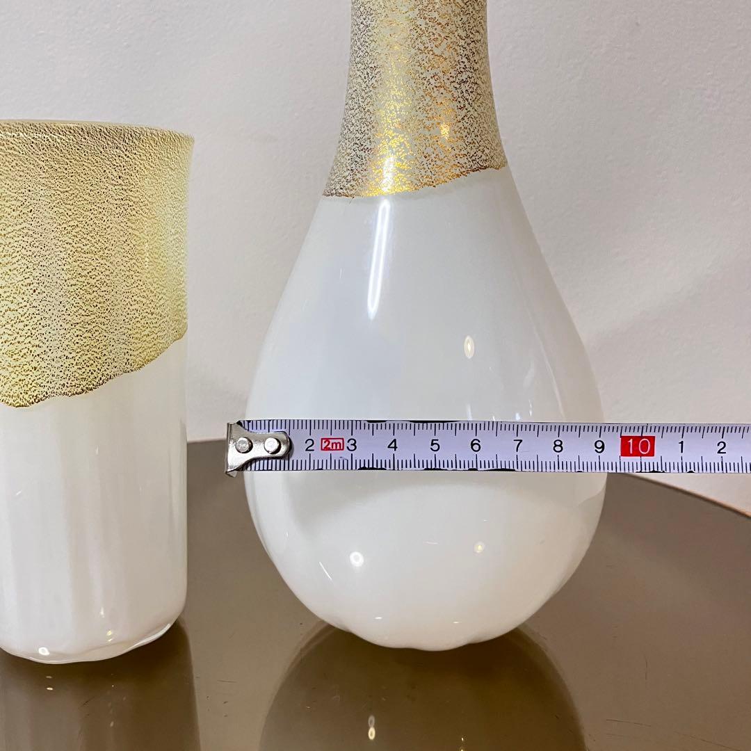 津軽びいどろ 秋村実工房 花器 フラワーベース