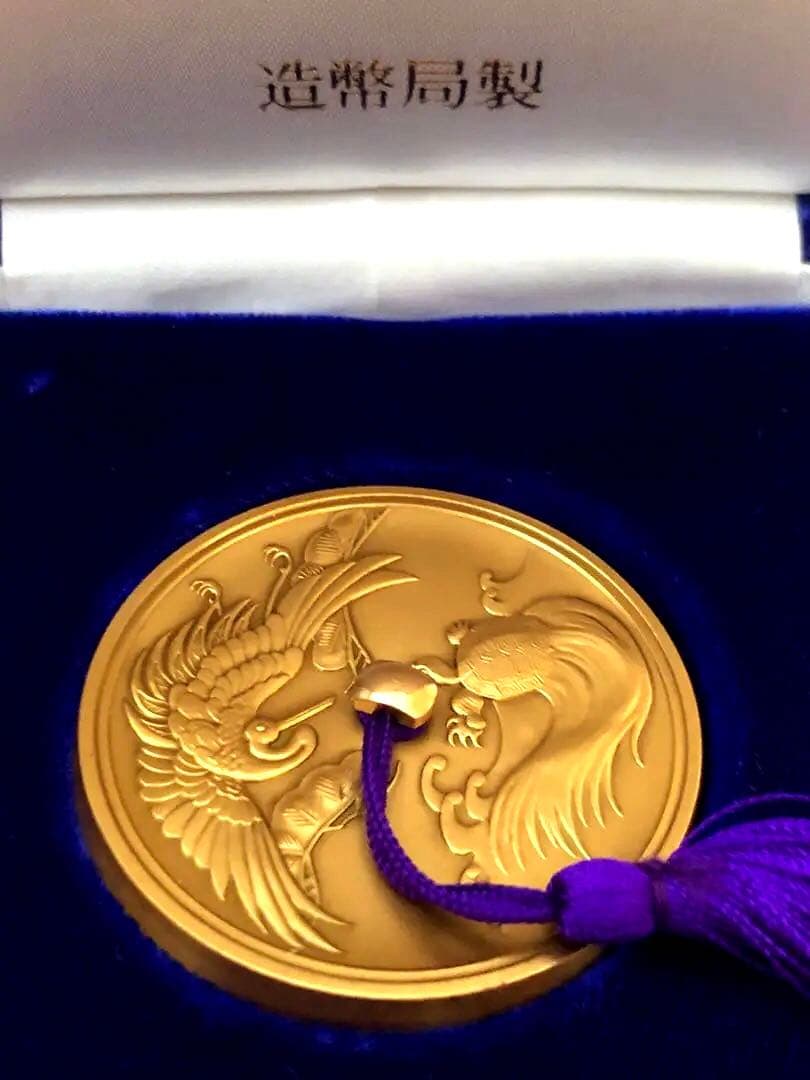 その他 Crane and Tortoise Carved Paperweight