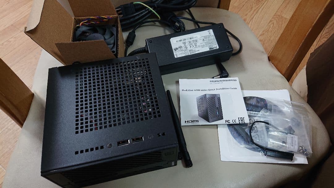 DeskMini A300 ブラック デスクトップPC