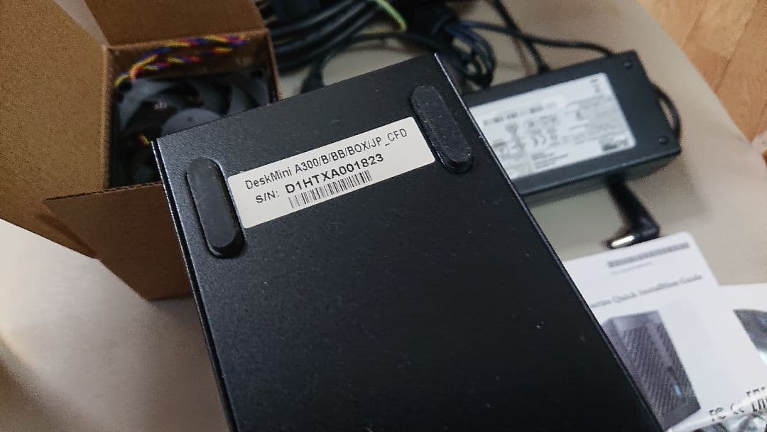 DeskMini A300 ブラック デスクトップPC