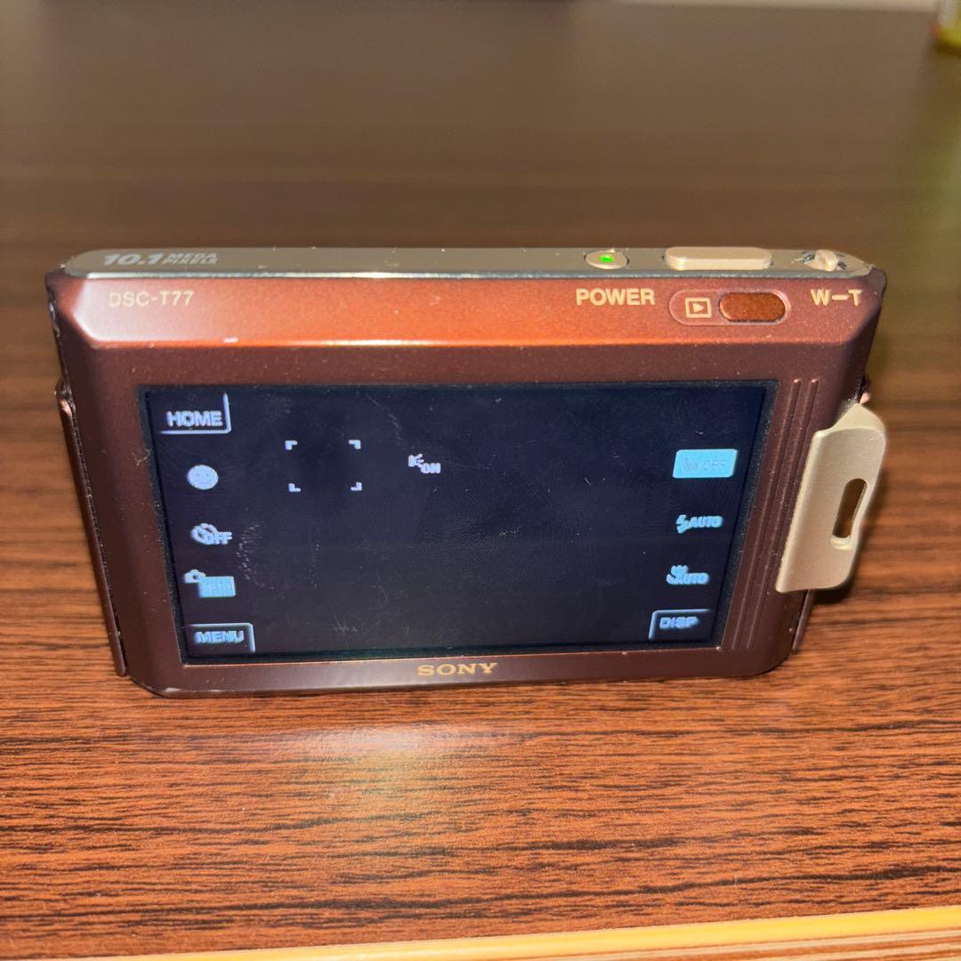 Sony Cyber-shot DSC-T77 ブラウン