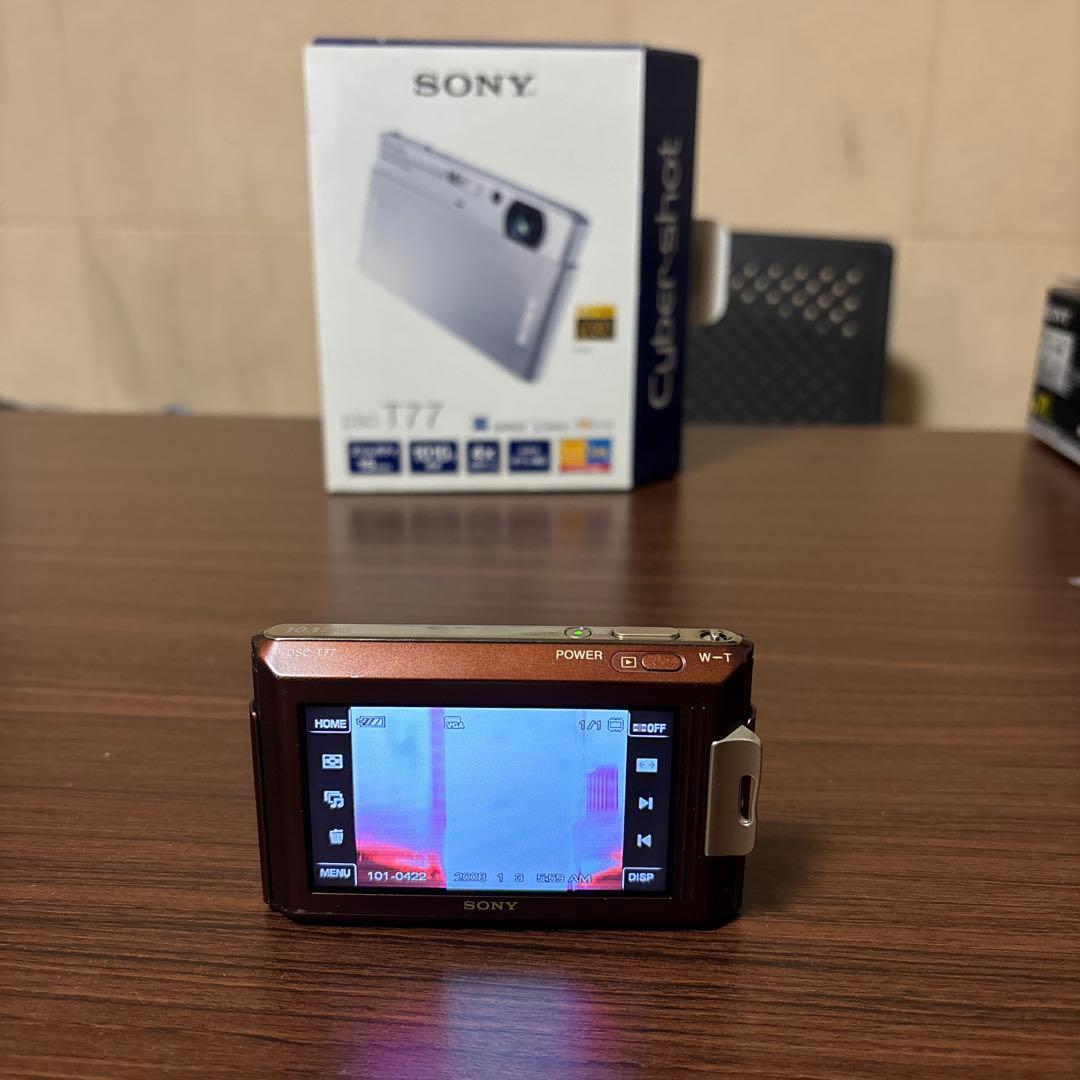 Sony Cyber-shot DSC-T77 ブラウン