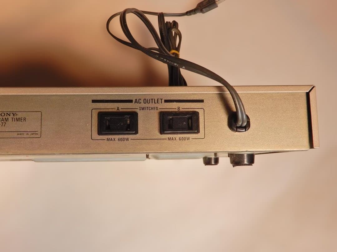 その他 SONY PROGRAM TIMER PT-77