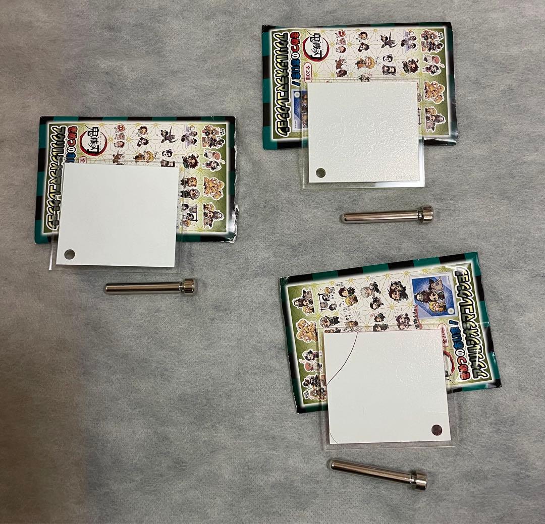 鬼滅の刃　きめつのあいま　アクリルジオラマコレクション　義勇　しのぶ　炭治郎