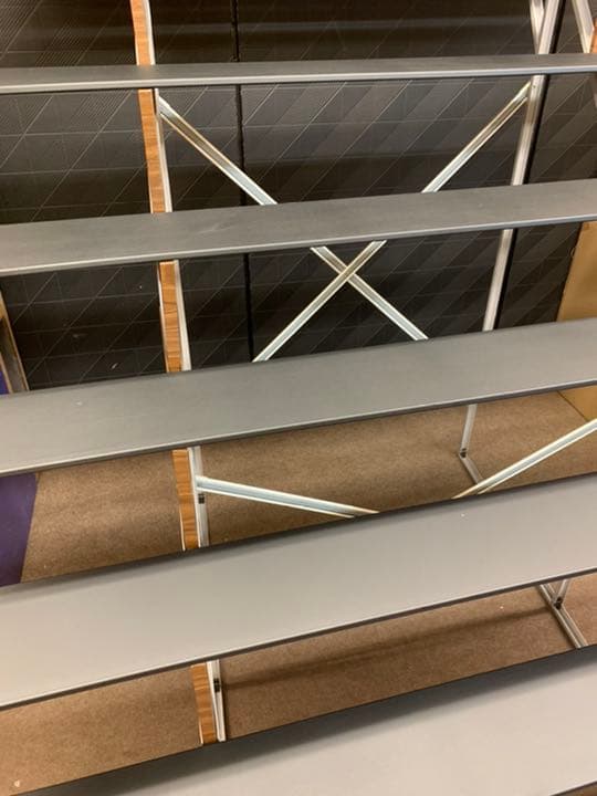 30号7段　スチール段　雛人形　弥生