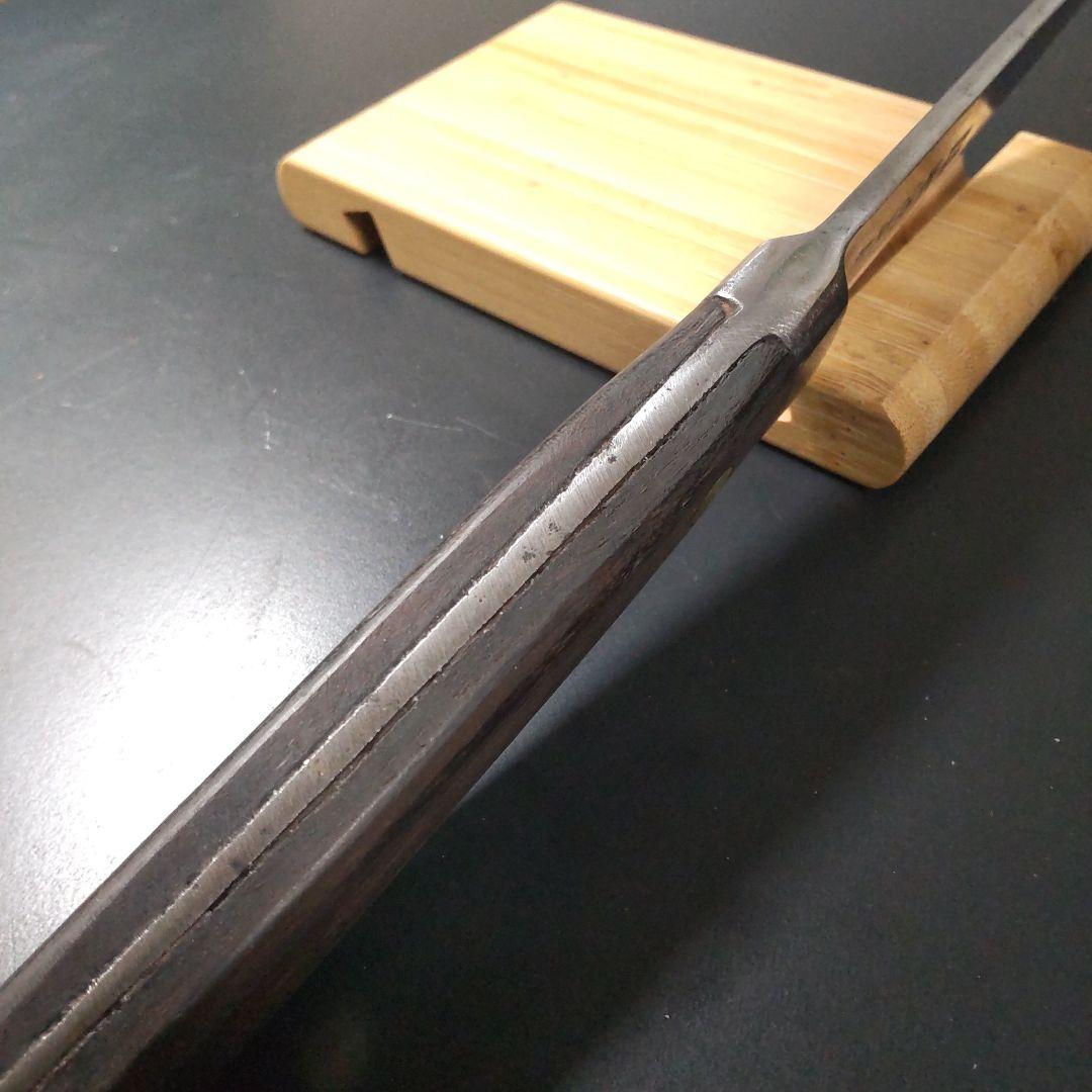 中古再生品本源正則ガラスキ包丁玉鋼143mm