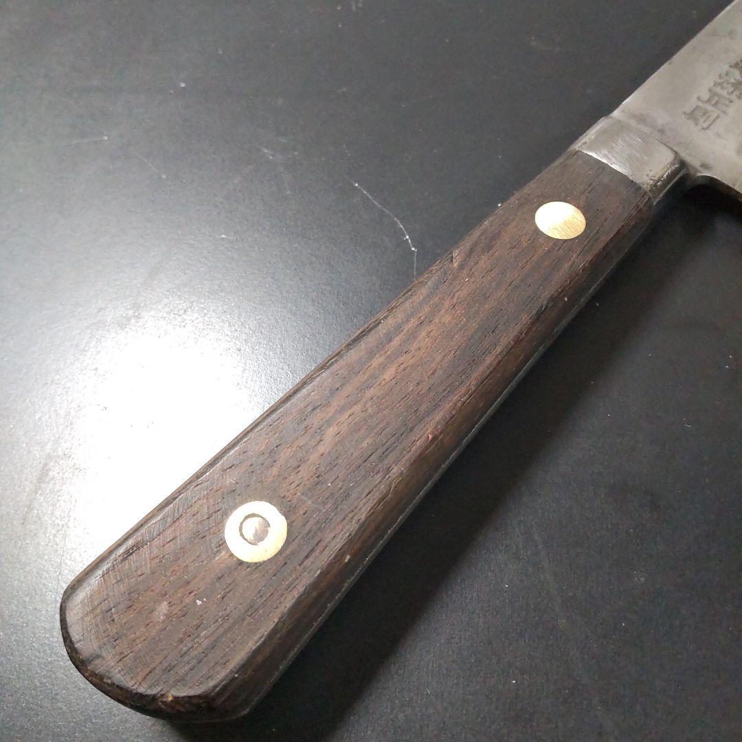 中古再生品本源正則ガラスキ包丁玉鋼143mm