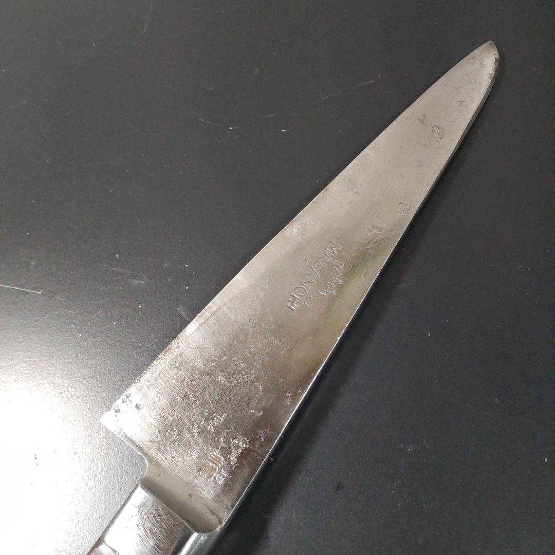 中古再生品本源正則ガラスキ包丁玉鋼143mm