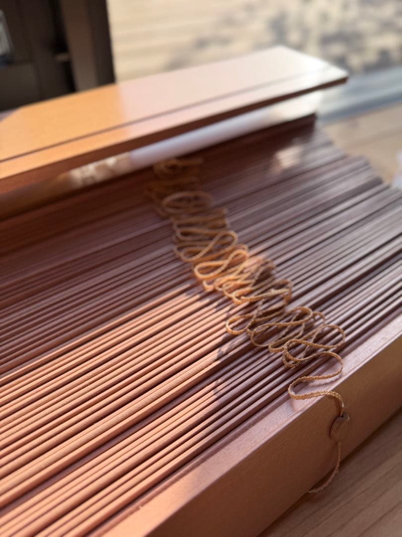 Tapio木製ベージュブラインド／サイズ900x2510